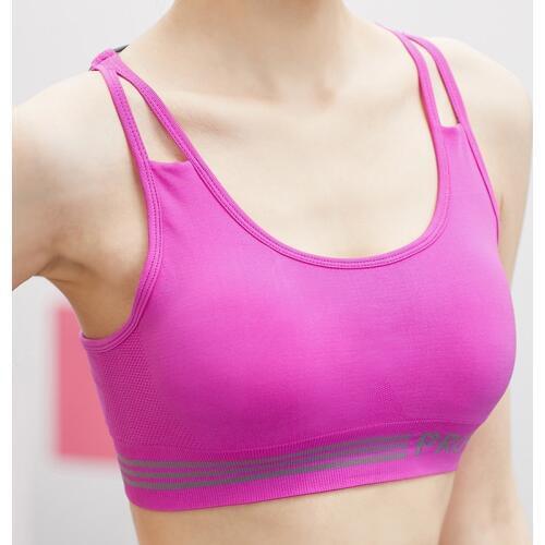 Bandage Sports Bra For Women Sexy Push Up Crop Top Workout Fitness Yoga Bra Tank Top Underwear Padded Gym Running Athletic Vest