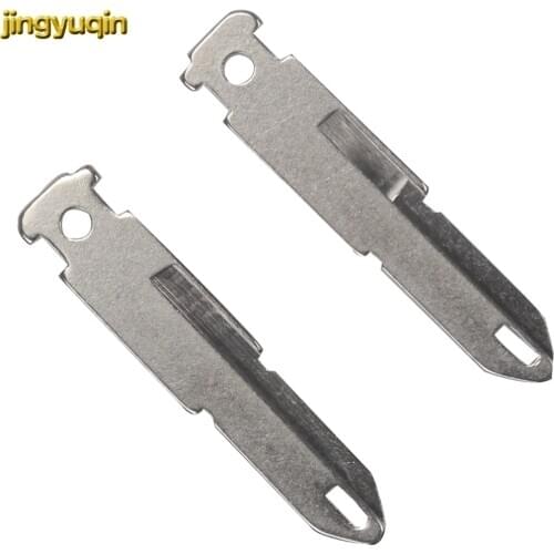 Jingyuqin Car Remote Key Blade for Renault Duster Logan Fluence Clio For Peugeot 206 306 406 106 Car-styling
