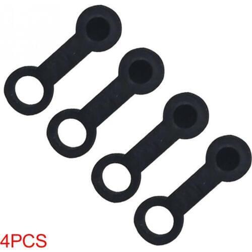 4 Pcs 8mm Brake Screw Caliper Cover Car Auto Vehicle Motorcycle Dust Cap Bleed Nipple Screw Cap Automobile Brake Pump Oil Drain