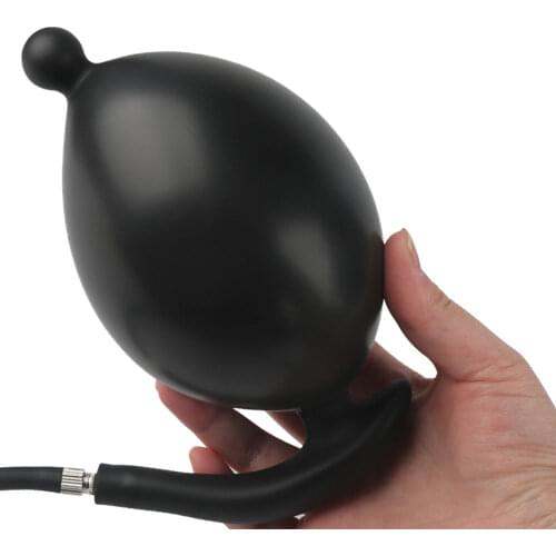 Inflatable Thickening Anal Plug Soft Butt Plug Female Masturbation Tool Adult Products Prostate Stimulator Sex Toys for Couple