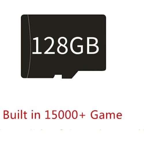 New 128GB Game Memory Card For RG350 RG350M Q80 Built-In 15000 English Games Game Console TF Card For Handheld Game Console