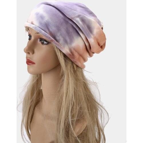 2021 Cotton color print Thicken knitted hat winter warm hat Skullies cap beanie hat for Men and Women 15