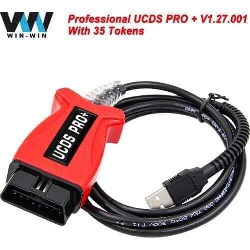 Full Activate License UCDS PRO+ For FOCOM V1.27.001 Professional With 35 Tokens UCDS pro for Ford Focus Car ECU Programmer Tool