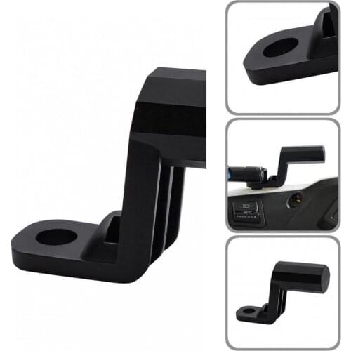 Practical Navigation Motorcycle Rearview Mirror Phone Lever Black Rearview Mirror Bracket Fine Workmanship for ATV