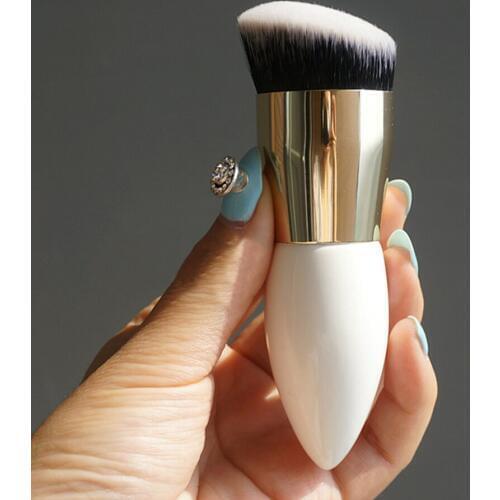 Pro Large Round Head Face Foundation Powder Puff Makeup Brush Tool