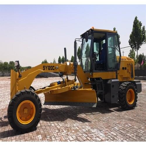 SYNBON Construction Equipment Mini Road Motor Grader SY120CHot Sale Widely Used Graders