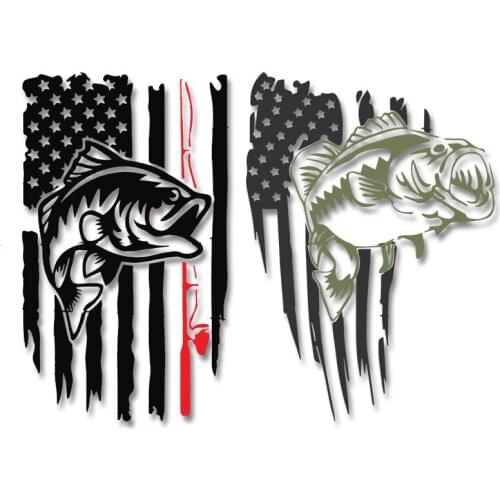 Heat transfer American flag animal fish print Stickers Printed Decoration Heat Vinyl Ironing Stickers Decor Iron on patches