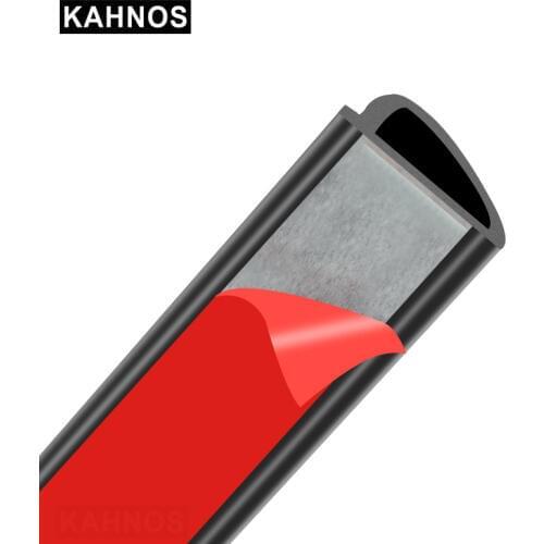 Car Door Seal Auto Seal Slope D Car Door Rubber Strip Edge Trim Rubber Seal For Cars Scratchproof Door Seals Car Accessories