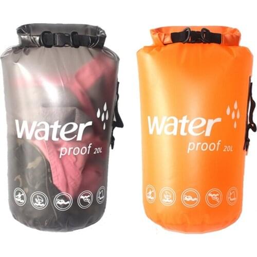 10/20L Waterproof Dry Bag Swimming Storage Bag Sack Raft Diving Kayaking Trekking Floating Canoing Boating Pack Water Resistance
