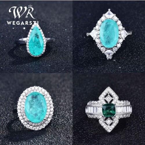 Кольца с бриллиантами WEGARSTI China At AliExpress