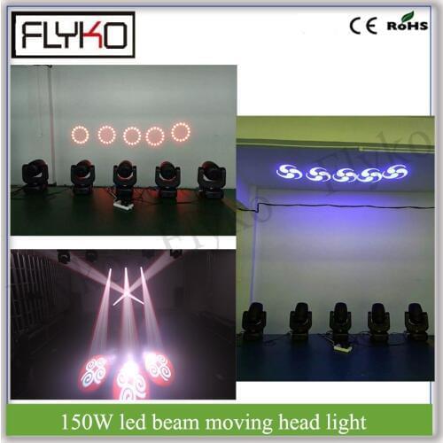 1pcs led 150W moving head light beam effect with 1 flightcase