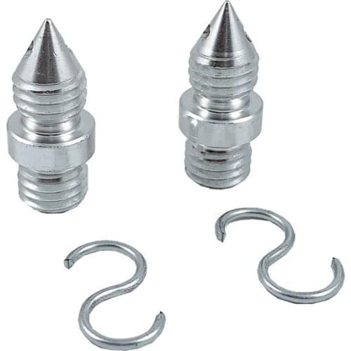 2 PCS Plumb Bob Hook Prism Adapter for Mini Prism 5/8x11 Thread