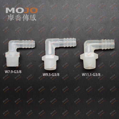 2020 Free shipping MJ-W9.5-G3/8 100 pieces Elbow male thread nipple connector