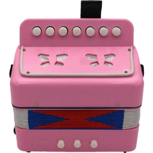 7 Keys Accordion, Accordion for Kids, Solo and Ensemble, Musical Instrument for Home and Classroom