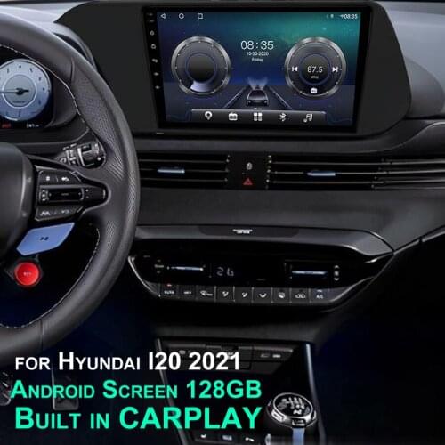 Autoradio 2DIN Android 11 Car Multimedia Tape Recorder Radio For Hyundai I20 2021 Video Player Stereo Touch Screen 128GB GPS