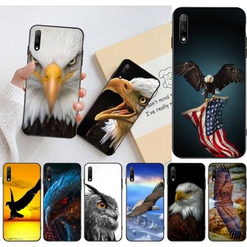 Mantin Bird Eagle hawk Phone Case for Huawei Honor 30 20 10 9 8 8x 8c v30 Lite view pro