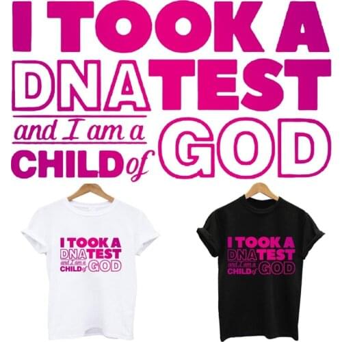 Child of god stripes thermo stickers on clothes application of one heat-sensitive patches iron on transfers for clothing flower