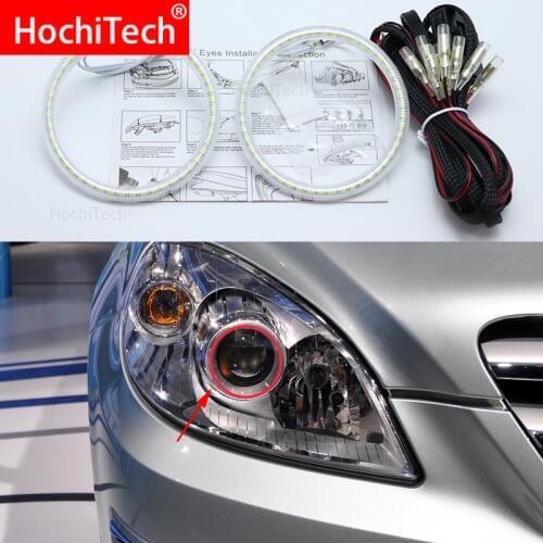 For Mercedes-Benz B-Class W245 B160 B180 B170 B200 2006-2011 3528 SMD led Angel Eyes kit daytime running light DRL