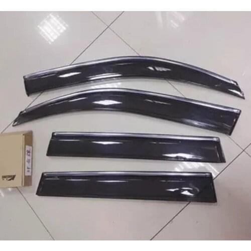 For Nissan X-Trail X Trail T31 2008-2013 ABS Acrylic Window Visor Shade Vent Rain Deflector Cover Car styling
