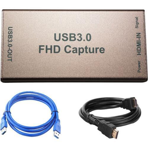 HDMI to USB 3.0 Video Capture Box Game Fhd Capture Card USB3.0 1080P for PS4 Switch