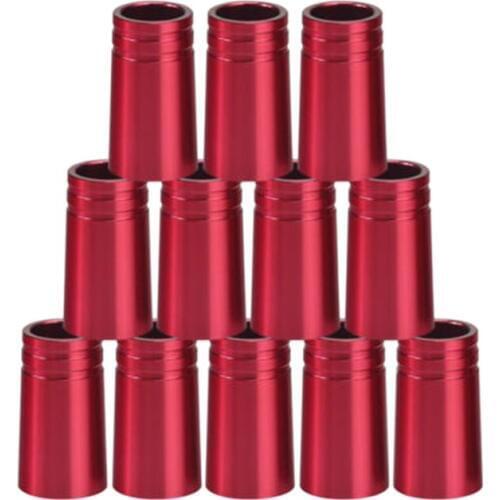 Hot 12Pcs/Pack Golf Ferrules .370 Aluminum 22mm for Irons Shafts Golf Club Accessories