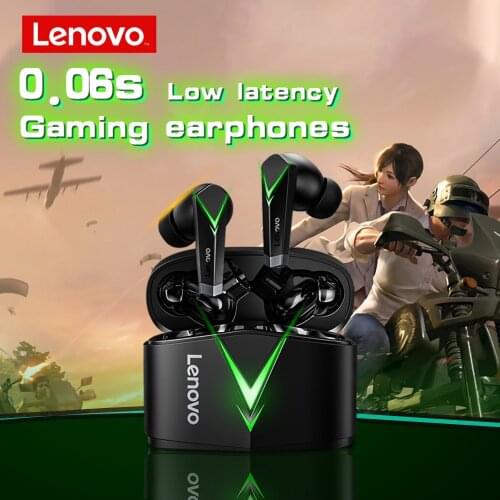 Lenovo LP6 Gaming Earbuds HIFI Low Latency Headset TWS Wireless Bluetooth 5.0 Headphones Stereo Noise Reduction Earbuds with Mic