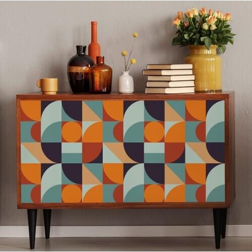 Foils adhesive furniture and walls rolls adhesive paper of various sizes, wrapping furniture tables cabinets kitchen 40x300cm