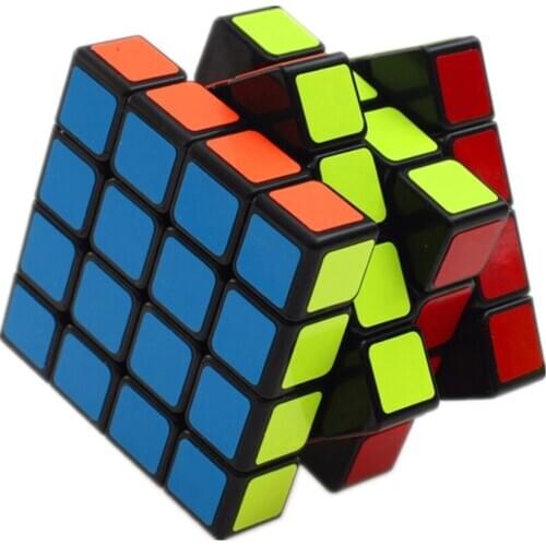 YJ GuanSu Magic Speed Cube 4x4x4 Magico Cubo Speedcubing Puzzle 4x4 cubes for Beginner Childrens Educational Toys 4 by 4