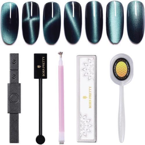 BORN PRETTY Magnetic Stick Multi-funcation Nail Art Magnet DIY Design Strong 3D Cat Effect Nail Art Tools Accessories Manicuring
