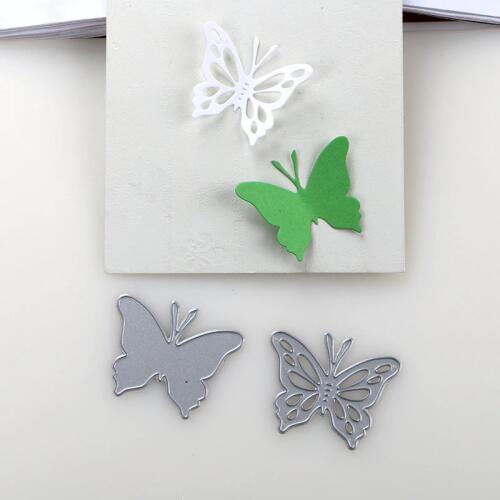 DUOFEN METAL CUTTING DIES 3D butterflies set 2pcs stencil DIY Scrapbook Paper Album 2019 new