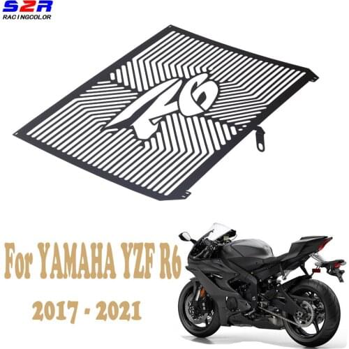 Motorcycle Radiator For YAMAHA YZF R6 YZFR6 2017 - 2021 2020 Grille Guard Protector Grill Protection Cover Cooler Accessories