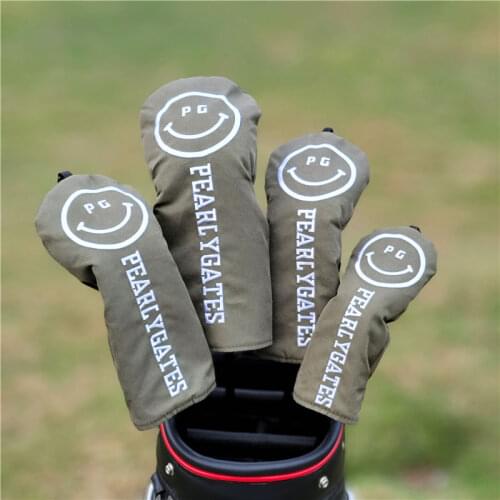 PG Golf Club #1 #3 #5 Wood Headcovers kobe Driver Fairway Woods cover PU Leather Head Covers Set Protector Golf Accessories