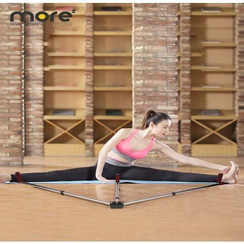 2019 Portable Practical Adjustable Yoga Stretching Equipment Training Sport Equipment For Open Leg Press Leg Ligament Trainer