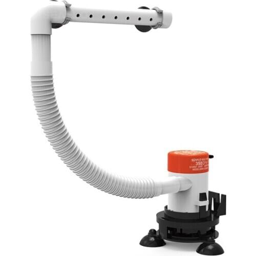 SEAFLO Portable Aerator Kit 12V 350 GPH Livewell Pump Cartridge Baitwell Pump For Fishing