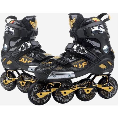 War Wolf Inline Skates Rockered Frame Slalom Skating Shoes Inline Skates Professional Patines For Street Free Skating Sliding