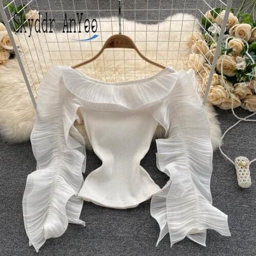 SKyddr AnYoo Knitted Blouses