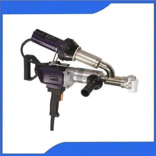WELDY 3400W Handheld Plastic Extrusion Welding Machine kit 220V Hot Air Plastic Welder Gun Vinyl Weld Extrusion Welder EX2