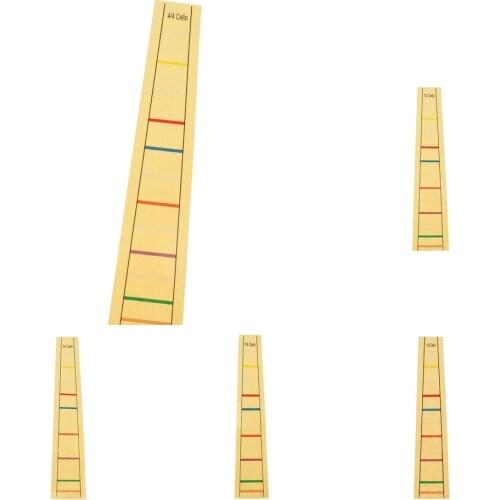 Tooyful Cello Fret Finger Sticker Label Cello Viola Position Marker Decal for Student Beginner Kids Practice Accessory