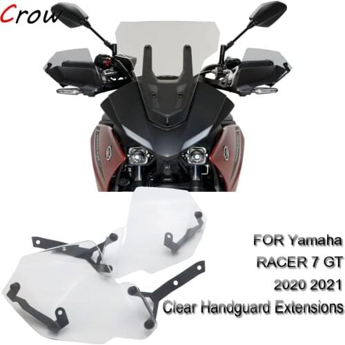 Handguard Extensions Hand Wind shield Protector Guard FOR TRACER700 Tracer 700 Tracer 7 GT 2020 2021