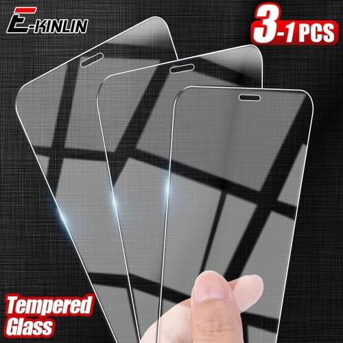 Tempered Glass Screen Protector For iPhone 12 mini 11 Pro XS Max XR X 10 8 7 6 6S Plus 5S 5C 5 SE 2020 SE2 Protective Glass Film