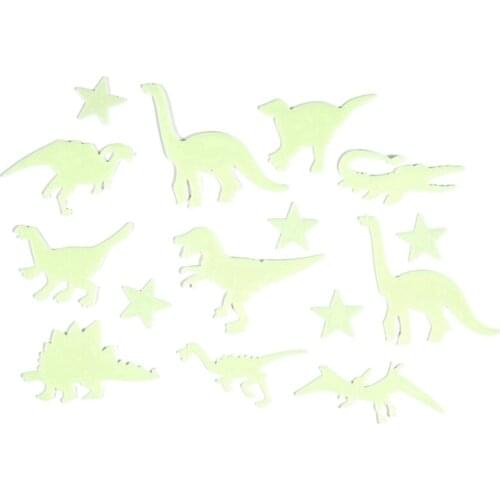 13 PCS Glow In The Dark Star Fluorescent Stickers