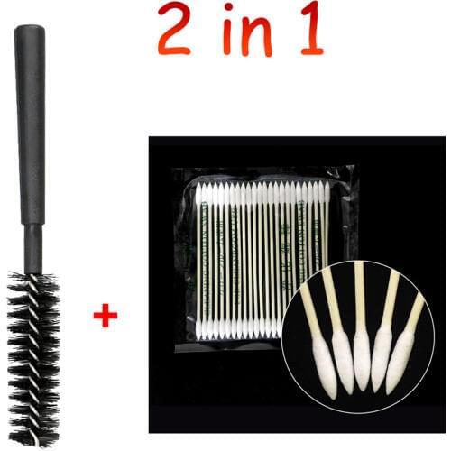 2 in 1 Cotton Disposable Swab Stick For Airpods Airpod Case Brush Cleaning Tool For AirdPods Earphone Phone Charge Port Cleaner