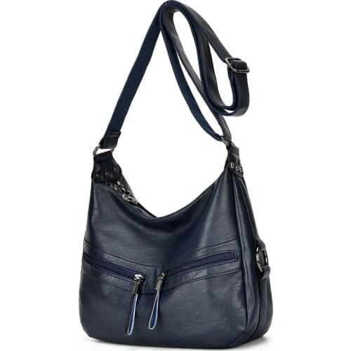 Annmouler Large Capacity Women Shoulder Bag Pu Leather Crossbody Purse Quality Handbag Pfor Women Over the Shoulder Purses