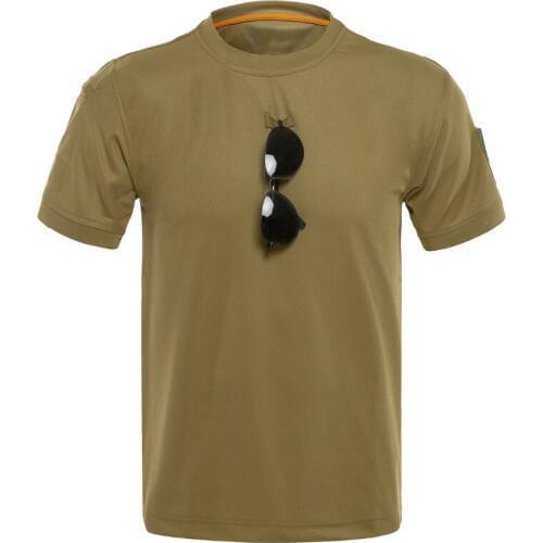 Army Military Uniform Men Tactical Fitness T Shirt Sports Wear Military Rashguard Shortsleeve Quick-drying Gym Casual Oversized