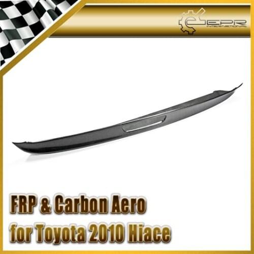 Car Styling For Toyota 2010 Hiace 200 Type A Carbon Fiber Rear Spoiler
