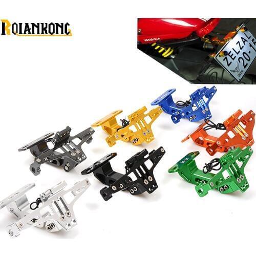 For Honda CB1000R CB1100 CB599 / CB600 HORNET CB600F Motorcycle License Plate Bracket Licence Plate Holder Frame Number Plate