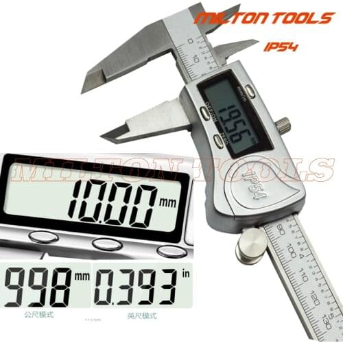 High Accuracy IP54 Waterproof Digital Caliper 0-150mm 6inch electronic Vernier Caliper Measuring tool 0.01mm