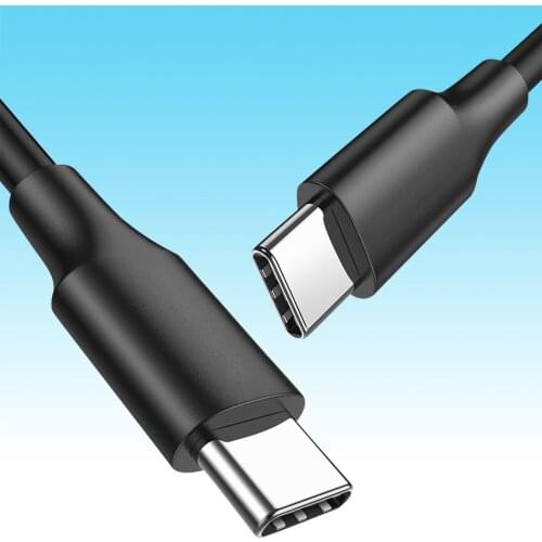 C To C Cable Double Head Type C Data Cable Suitable for Huawei Xiaomi Mobile Phone Tablet Pd18w Huawei Charging Port 1M