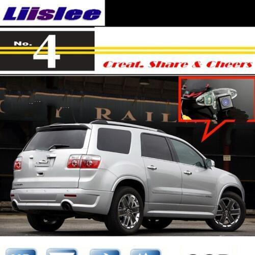 Liislee Car Camera For GMC Acadia 2007~2014 rearview Rear View Back Up Camera For PAL / NTSC to Use | CCD With RCA