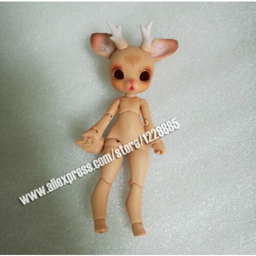 HeHeBJD Rudy doll 1/8 body model baby girls boys doll eyes High Quality toys make up